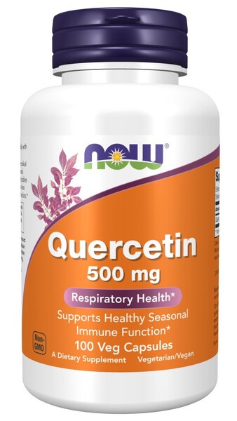 NOW Foods Quercetin, 500mg - 100 vcaps
