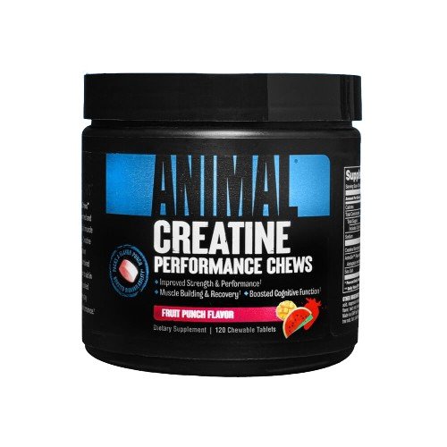 Animal Animal Creatine Chews, Fruit Punch - 120 chewable tablets