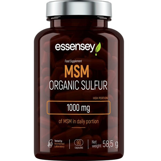 Essensey MSM Sulfur, 1000mg - 90 caps
