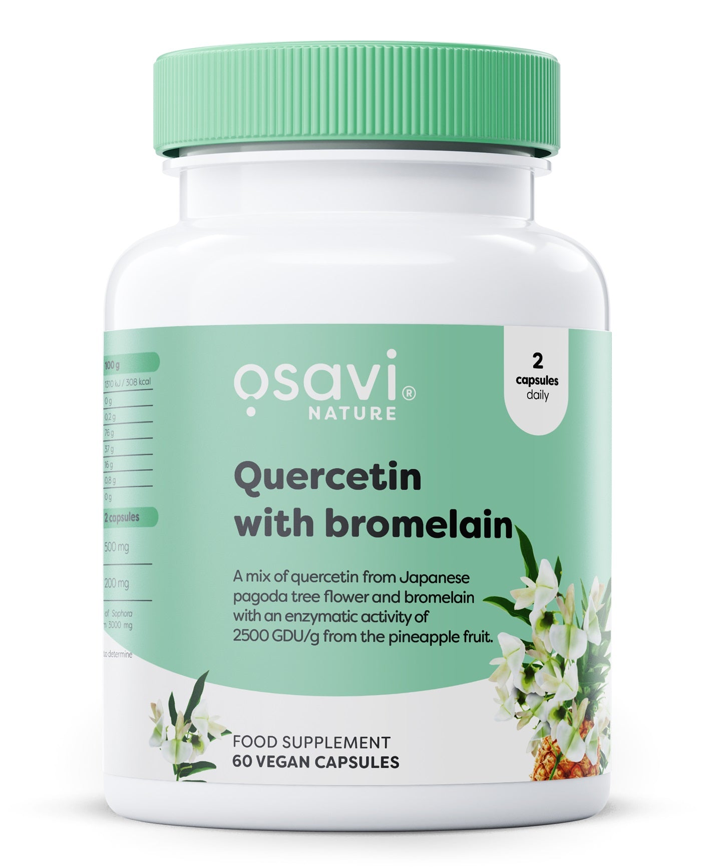 Osavi Quercetin with Bromelain - 60 vegan caps