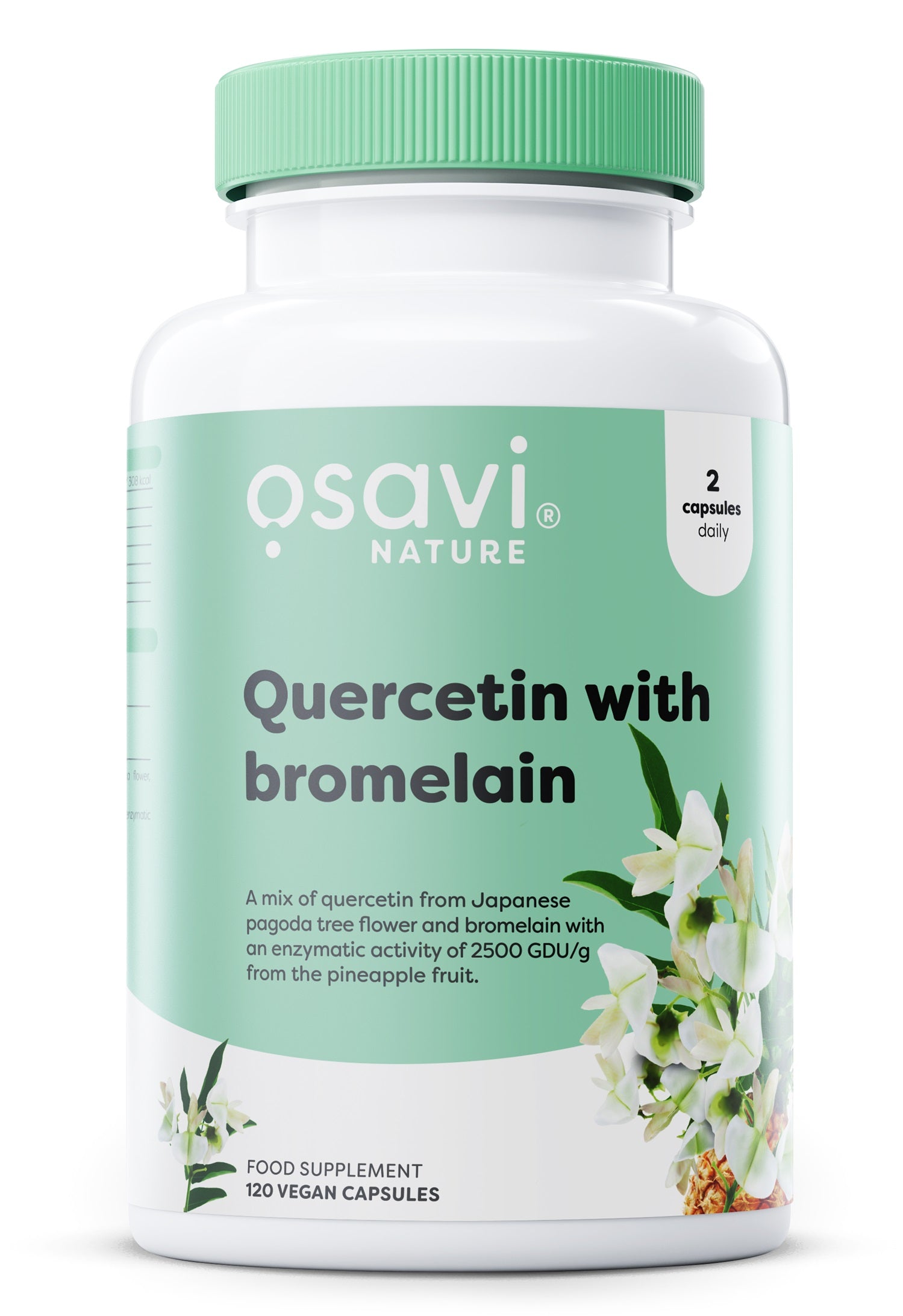 Osavi Quercetin with Bromelain - 120 vegan caps