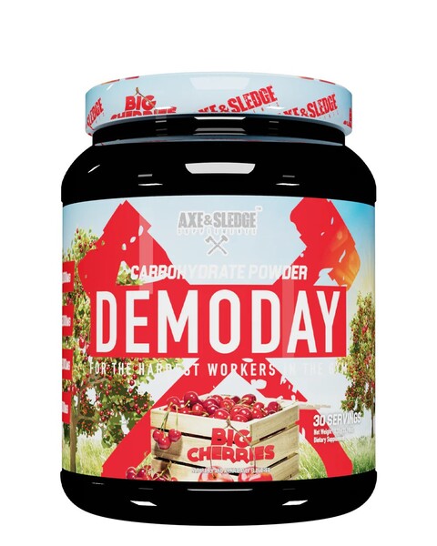 Axe & Sledge Demoday Carbohydrate Powder, Big Cherries - 1020g