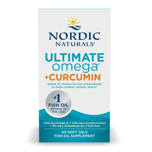Nordic Naturals Omega Curcumin, 1200mg - 60 softgels