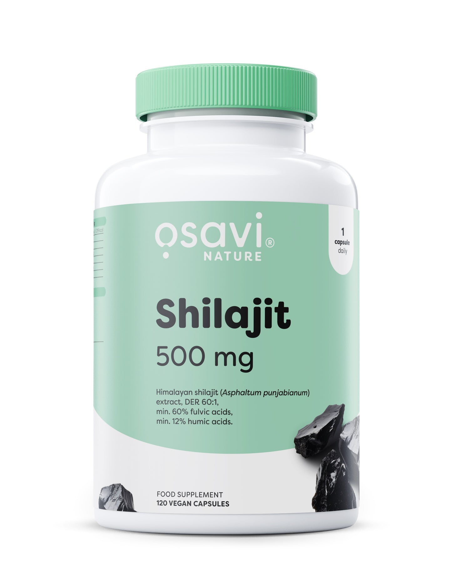 Osavi Shilajit, 500mg - 120 vegan caps