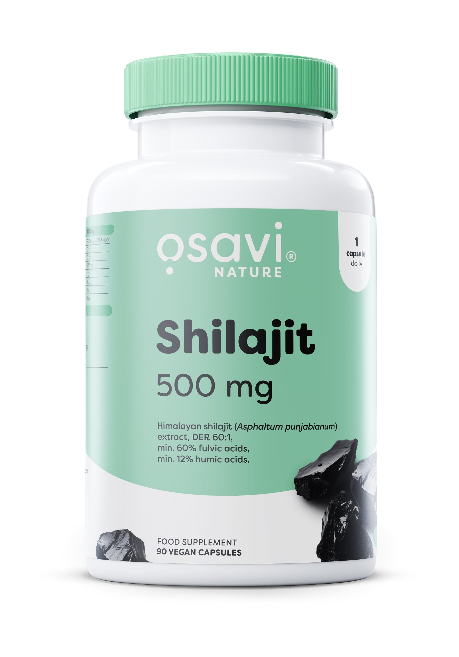 Osavi Shilajit, 500mg - 90 vegan caps