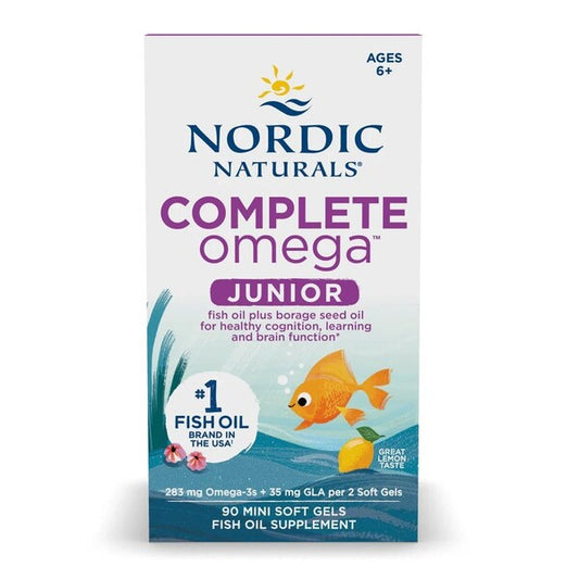 Nordic Naturals Complete Omega Junior, 283mg Lemon - 90 mini softg