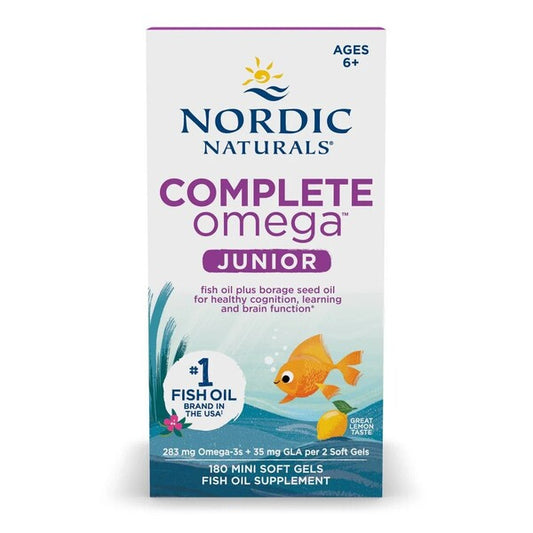 Nordic Naturals Complete Omega Junior, 283mg Lemon - 180 mini soft