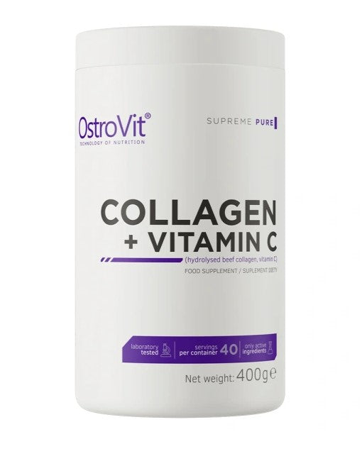 OstroVit Collagen + Vitamin C, Supreme Pure - 400g