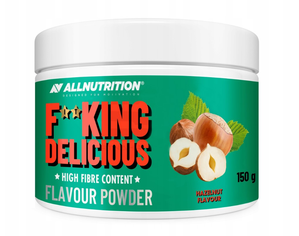 Allnutrition Fitking Delicious Flavour Powder, Hazelnut - 150g