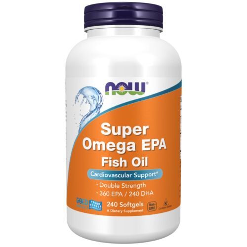 NOW Foods Super Omega EPA Molecularly Distilled - 240 softgels