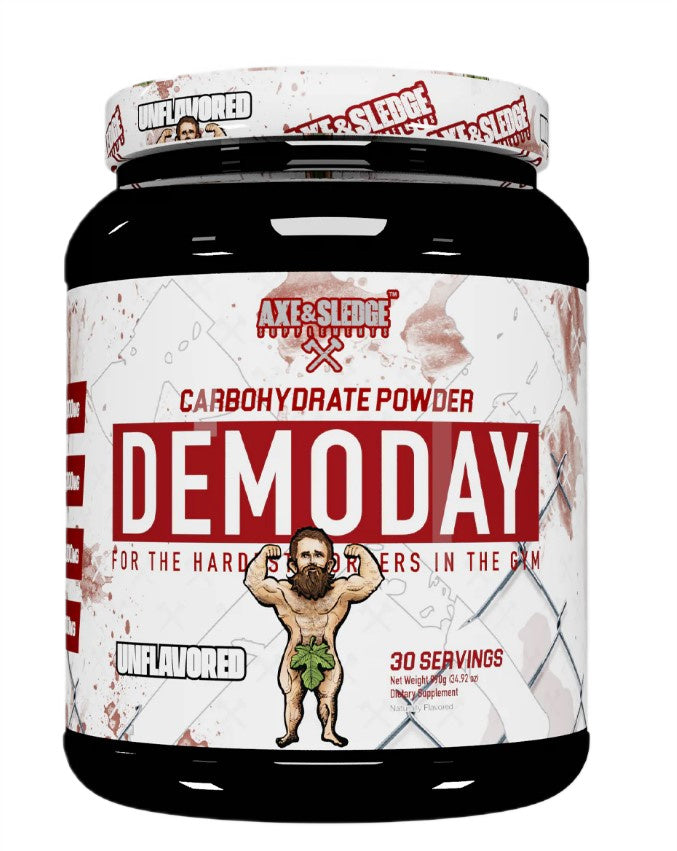Axe & Sledge Demoday Carbohydrate Powder, Unflavored - 990g