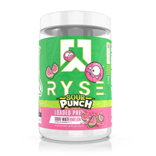 RYSE Loaded Pre, Sour Punch Sour Watermelon - 435g