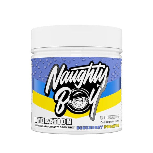 Naughty Boy Hydration, Blueberry Pineapple - 127g