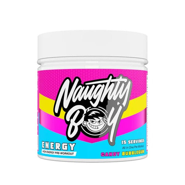 Naughty Boy Energy, Candy Bubblegum - 195g