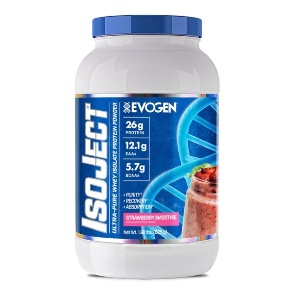 Evogen IsoJect, Strawberry Smoothie - 825g