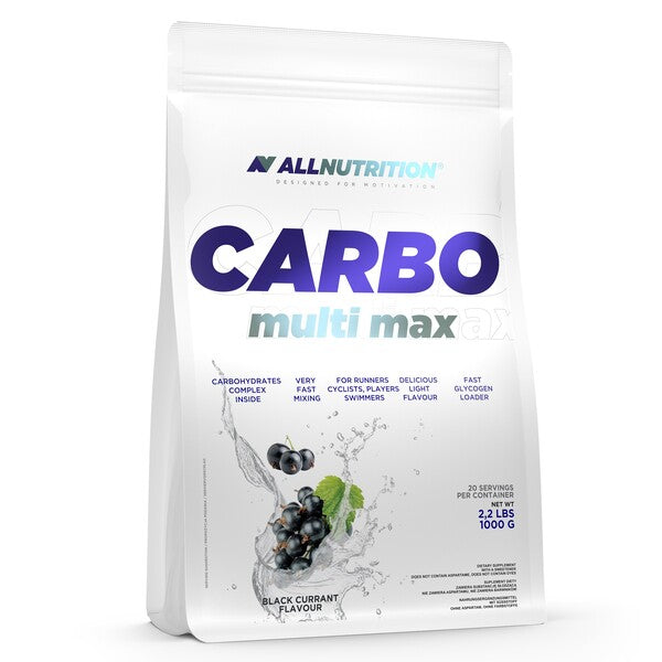 Allnutrition Carbo Multi Max, Black Currant - 1000g