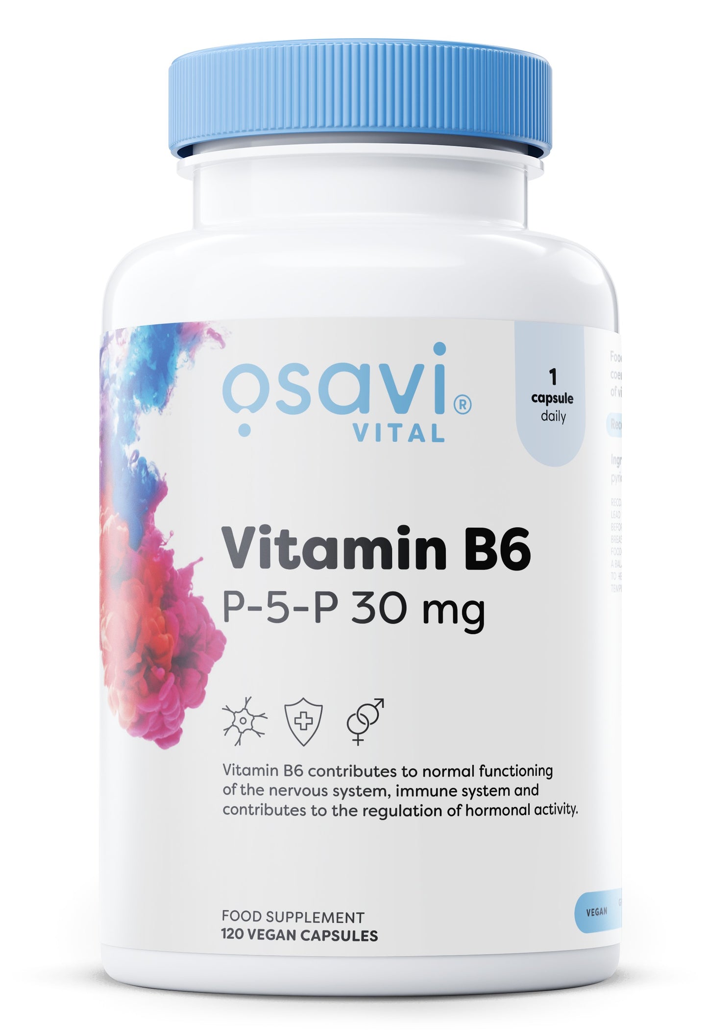 Osavi Vitamin B6 - P-5-P, 30mg - 120 vegan caps