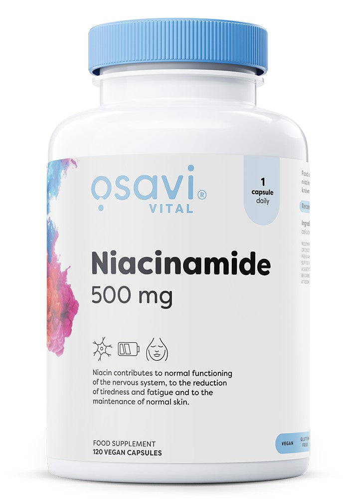 Osavi Niacinamide, 500mg - 120 vegan caps