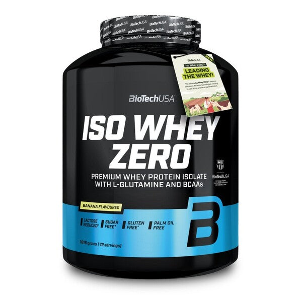 BioTechUSA Iso Whey Zero, Banana - 1816g