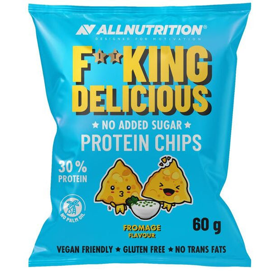 Allnutrition Fitking Delicious Protein Chips, Fromage - 60g