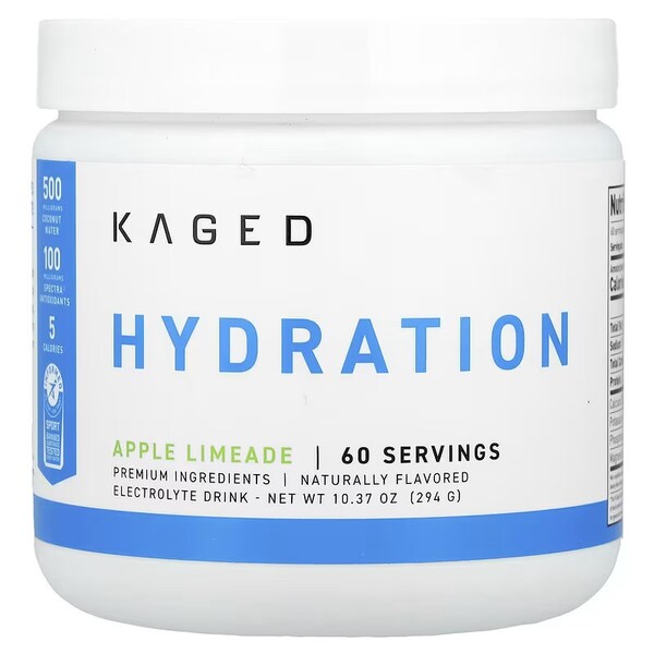 Kaged Muscle Hydration, Apple Limeade - 294g