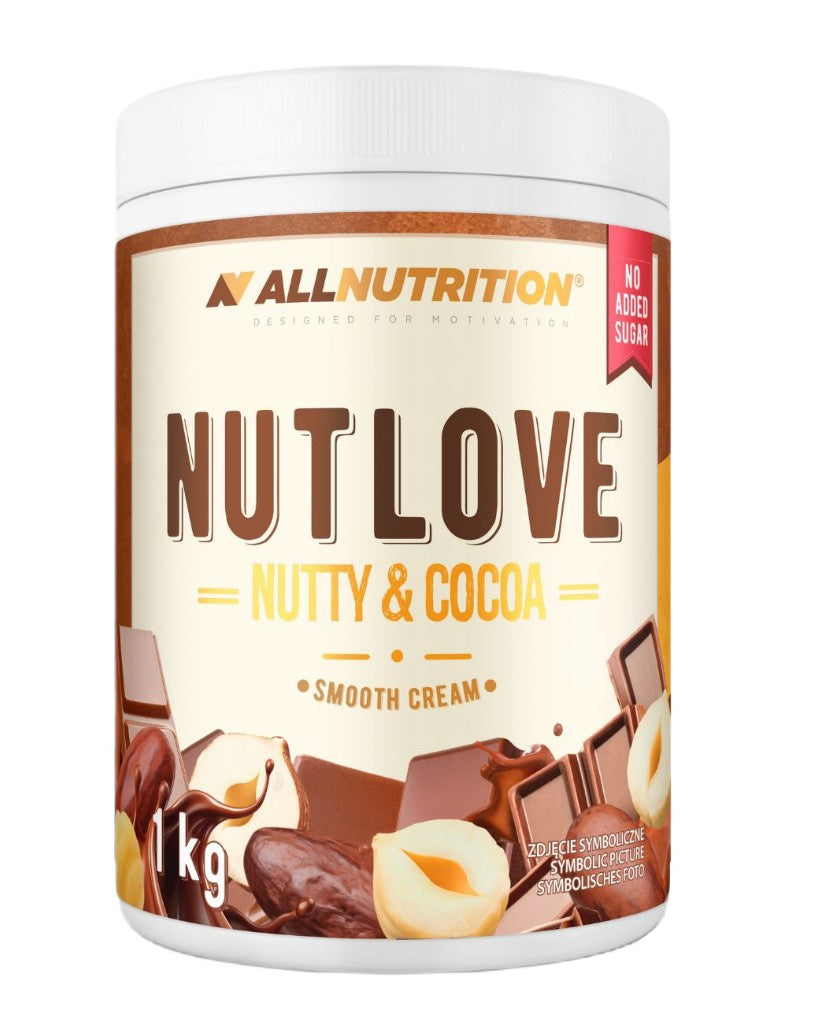 Allnutrition Nutlove, Nutty & Cocoa Smooth Cream - 1000g