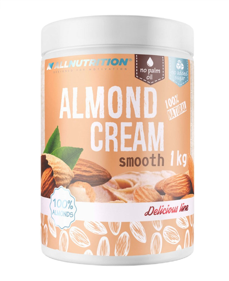 Allnutrition Almond Cream, Smooth - 1000g