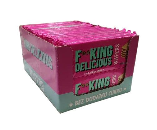 Allnutrition Fitking Delicious Wafers, Cocoa - 32 x 80g