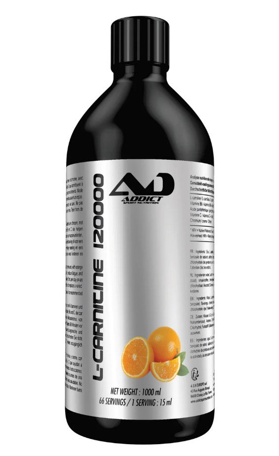 Addict Sport Nutrition L-Carnitine 120000, Tropical Orange - 1000