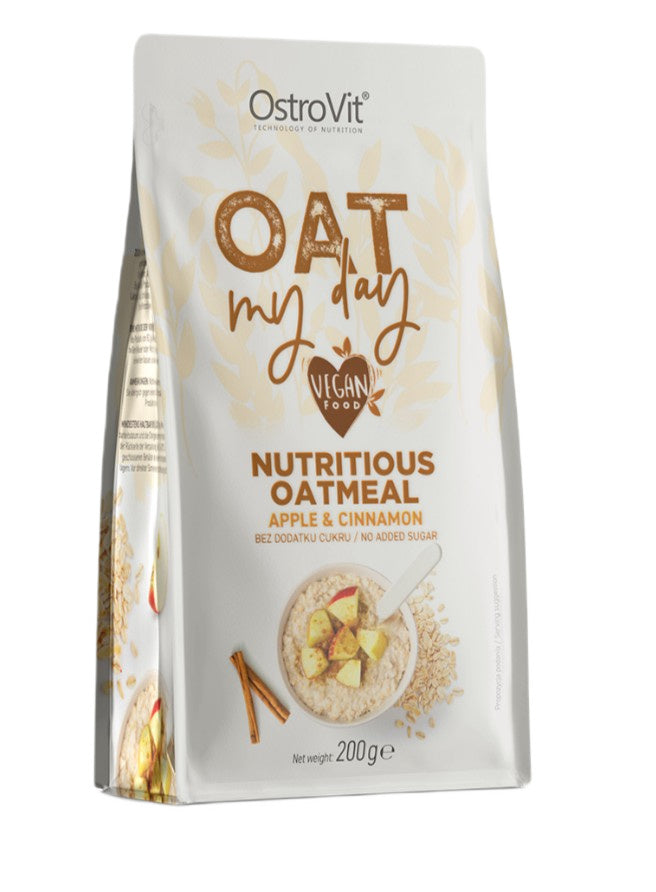 OstroVit Oat My Day, Apple & Cinnamon - 200g