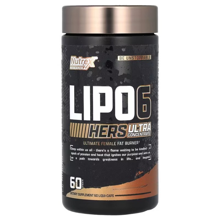 Nutrex Lipo-6 Black Hers Ultra Concentrate with Caffeine - 60 caps