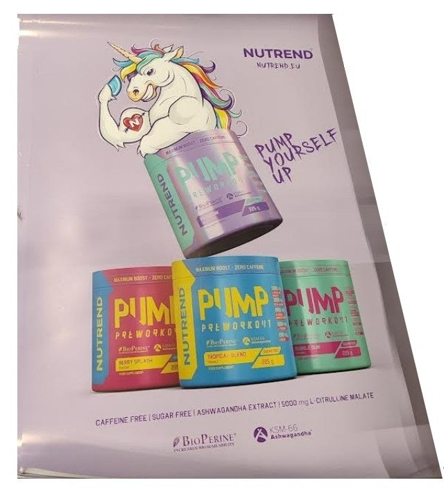Nutrend Nutrend Poster A1 - Pump Preworkout