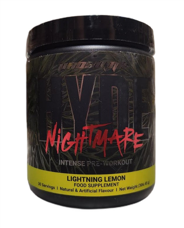 ProSupps Hyde Nightmare, Lightning Lemon - 306g