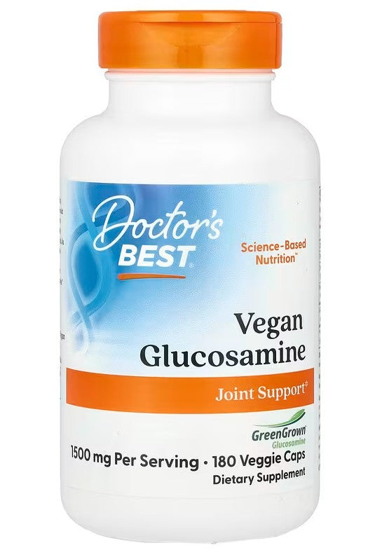 Doctor's Best Vegan Glucosamine with GreenGrown, 1500mg - 180 vcap
