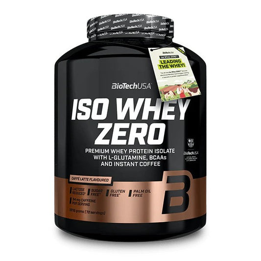 BioTechUSA Iso Whey Zero, Caffe Latte - 1816g