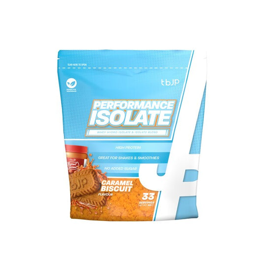 Trained by JP Performance Isolate, Caramel & Biscuit - 1000g