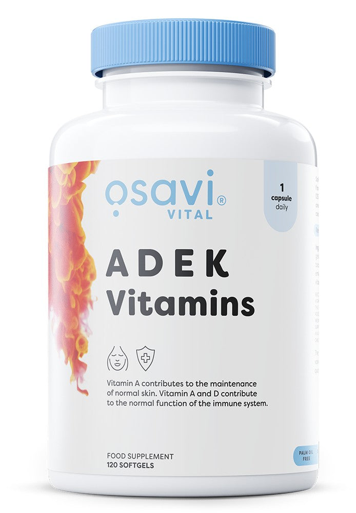 Osavi ADEK Vitamins - 120 softgels