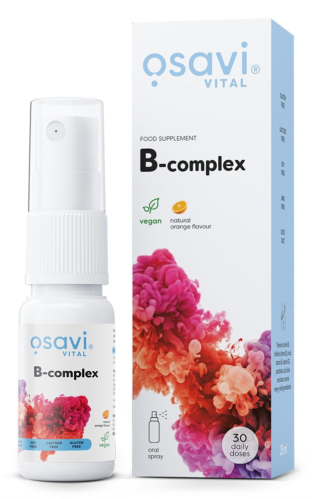 Osavi B-Complex Oral Spray, Orange - 25 ml.