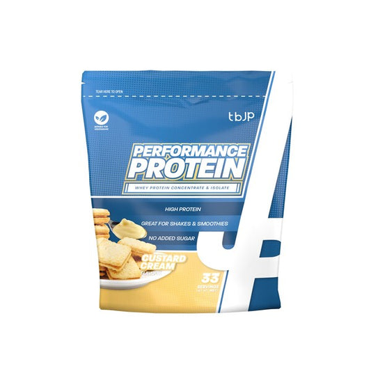 Trained by JP Performance Protein, Custard Cream - 1000g