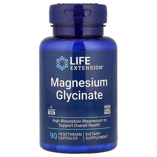 Life Extension Magnesium Glycinate, 105mg - 90 vcaps