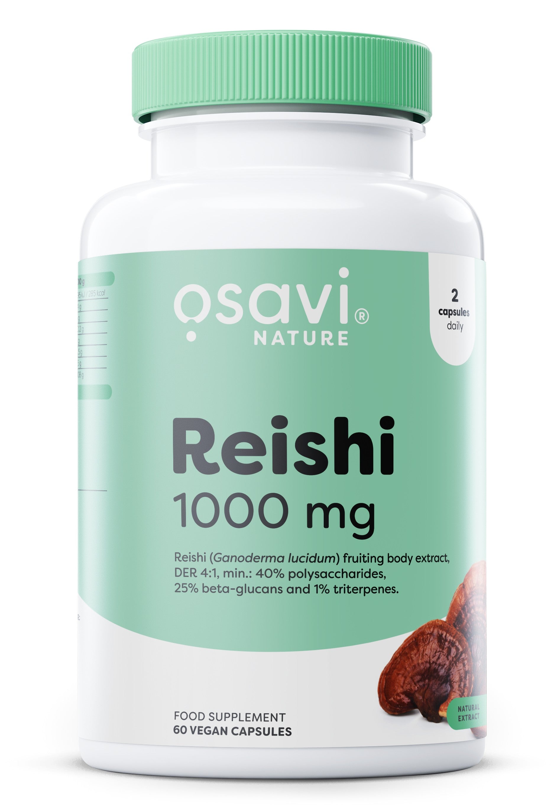Osavi Reishi, 1000 mg - 60 vegan caps