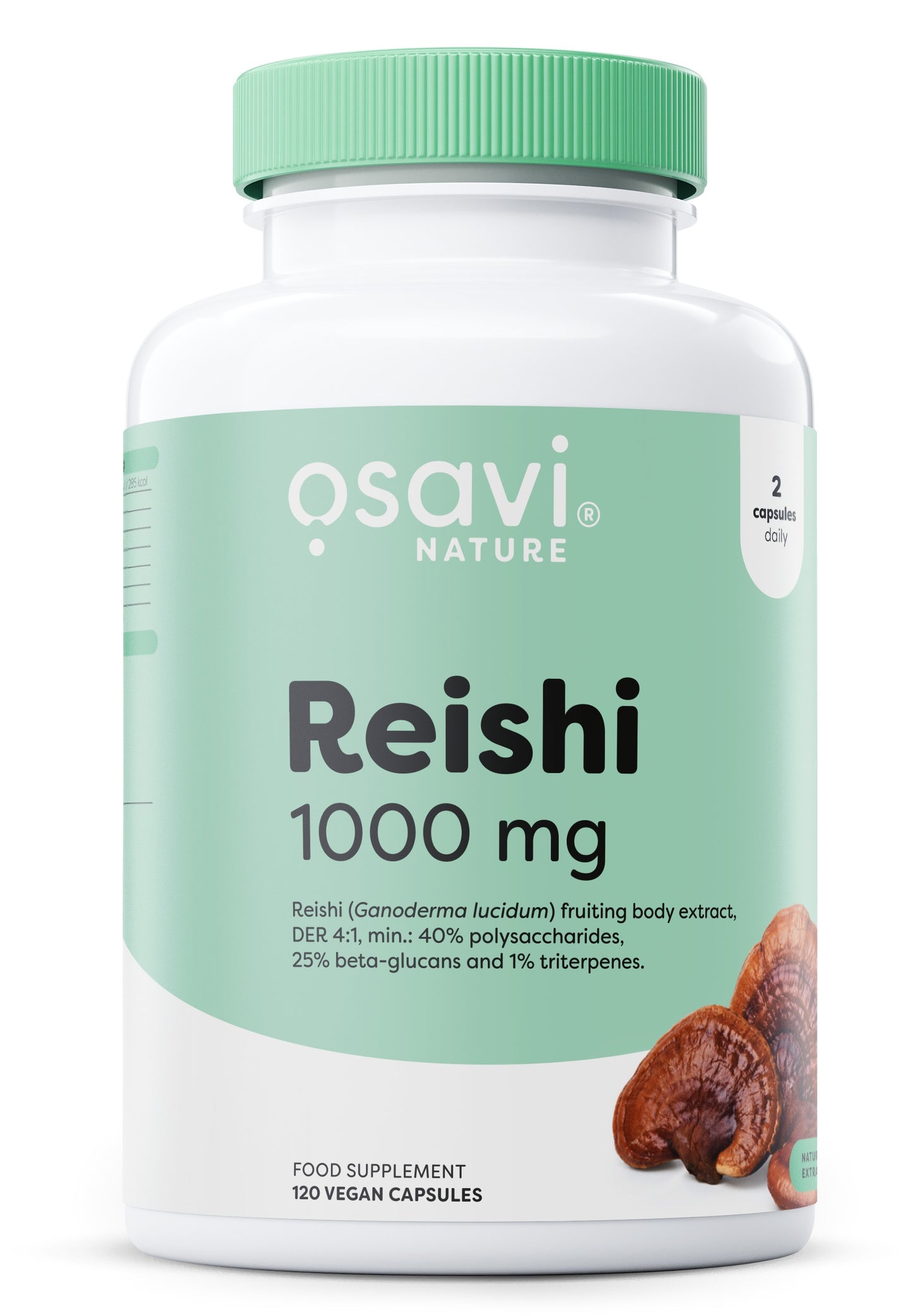 Osavi Reishi, 1000 mg - 120 vegan caps