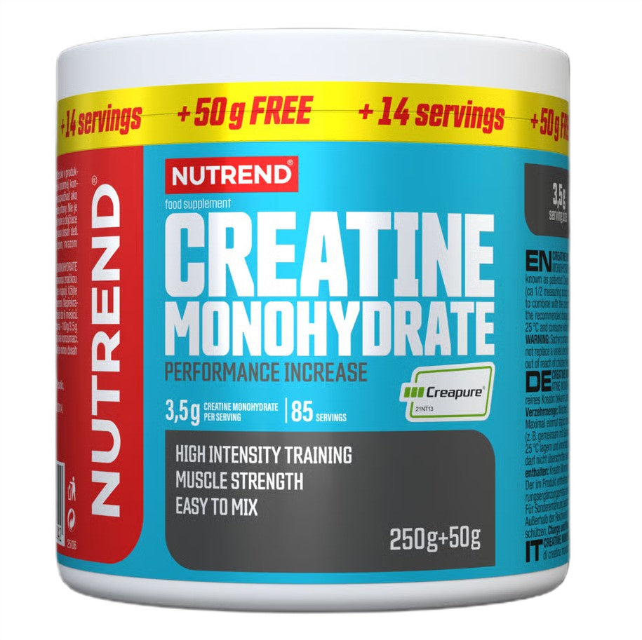 Nutrend Creatine Monohydrate, Unflavored (EAN 8594017422242) - 300
