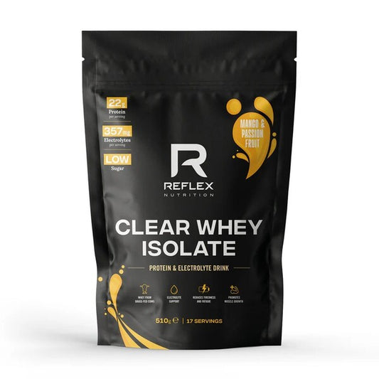 Reflex Nutrition Clear Whey Isolate, Mango & Passion Fruit - 510g