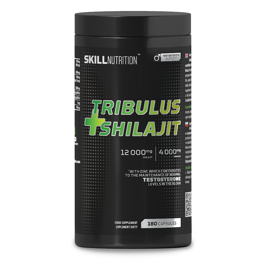 Skill Nutrition Tribulus + Shilajit - 180 vegan caps