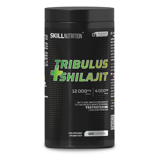 Skill Nutrition Tribulus + Shilajit - 180 vegan caps