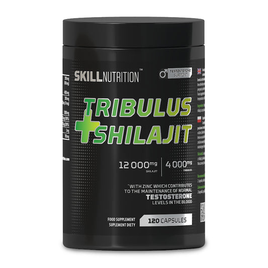 Skill Nutrition Tribulus + Shilajit - 120 vegan caps