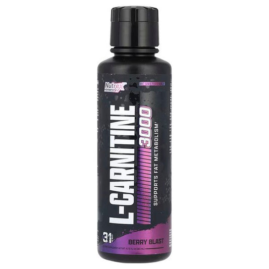 Nutrex Liquid Carnitine 3000, Berry Blast - 465 ml.