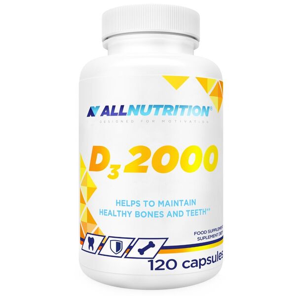 Allnutrition Vit D3 2000, 2000 IU - 120 caps