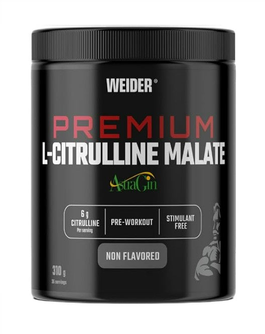 Weider Premium L-Citrulline Malate, Non Flavored - 310g